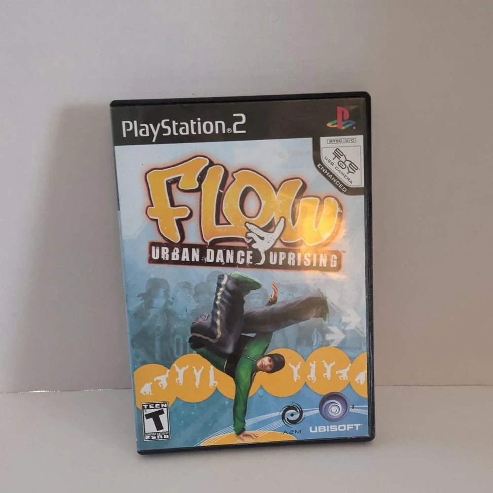 Flow Urban Dance Uprising Sony PlayStation 2 PS2 Game Ubisoft SLUS-21319 CIB